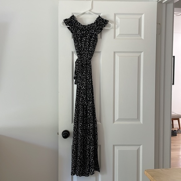 Michael Kors black/white maxi dress - Picture 2 of 3